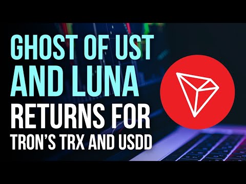 Ghost of UST and Luna return for TRON'S TRX and USDD 👻👻 #shorts