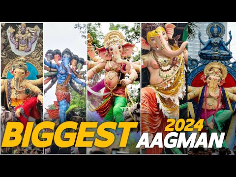 Best Maha Aagman Sohala 2024 😍❤️ | Arrival Of Lord Ganesh In Mumbai | Mumbai Ganpti Maha Aagman 2024