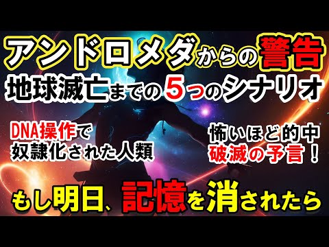 【2ch不思議体】アンドロメダ人から人類への警告。もしも、あなたのDNAが操作されていたとしたら？異星人が明かす人類進化の恐るべき真実！【スレゆっくり解説】