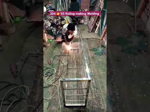 304 SS Raling Making Full Welding