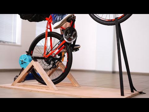 How to Make Trainer for Rear Wheel Riding | Indoor Wheelie