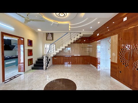 2.75 சென்ட்டில் இவ்வளவு பெரிய 3BHK வீடா🤩 Duplex Semifurnished House @ Saravanampatti | Epi-1046