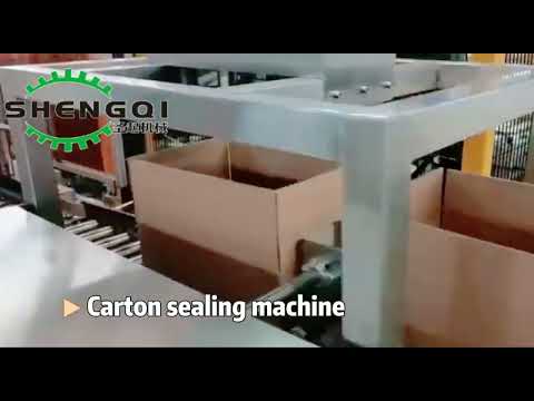 水管接头PP管装箱码垛生产线无人包装系统Water pipe joint PP pipe packing and palletizing production line