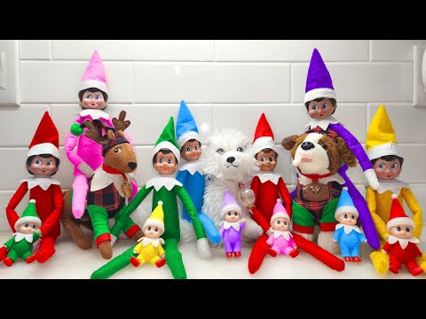 All Colors Elf on the Shelf Babies and Pets!! Saying Goodbye Day 24