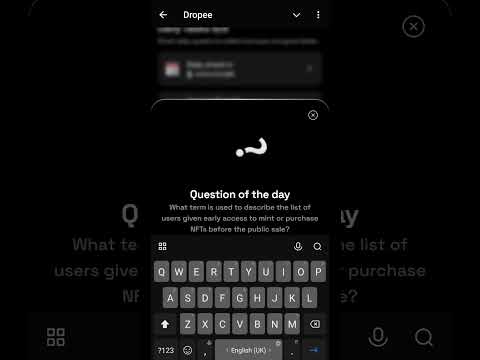 Dropee Question of the day Code Today 9 October | Dropped Question of the day Code | Dropper Code