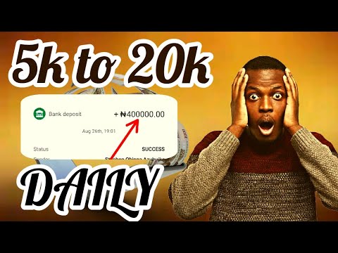 Make 5,000 To 20,000 Naira Daily No Stress | How To make Money Online In Nigeria