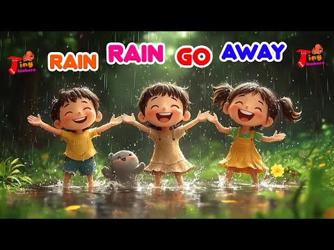 Rain Rain Go Away | Farm Animal Version | Nursery Rhymes & Kids Songs | Tinny Thinkers Club