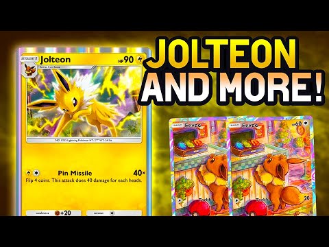 Genetic Apex Set Review Tomorrow! For now, we play Jolteon and stuff! | Pokemon Pocket