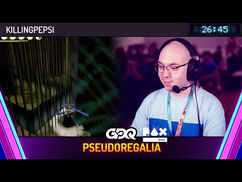 Pseudoregalia by killingpepsi in 26:45 - GDQ @ PAX West 2024