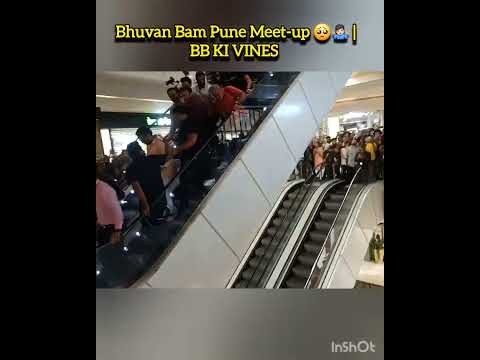 Bhuvan Bam in pune Meet up | BB KI VINES in pune #bbkivines #tajakhabar #meetup #pune #shorts #short