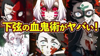 十二鬼月・下弦の鬼の血鬼術や強さを徹底考察！【鬼滅の刃（きめつのやいば）考察】