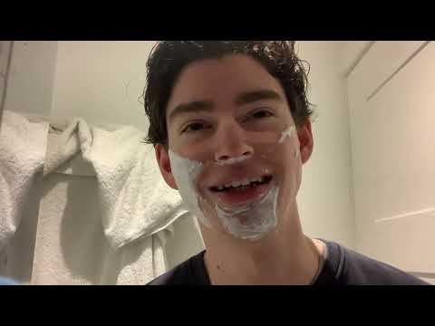 ASMR GRWM | Men's shave, hair & skin care routine