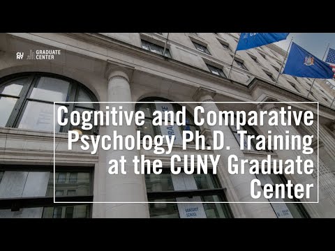 Cognitive & Comparative Psychology Ph.D. Training Area at the CUNY Graduate Center