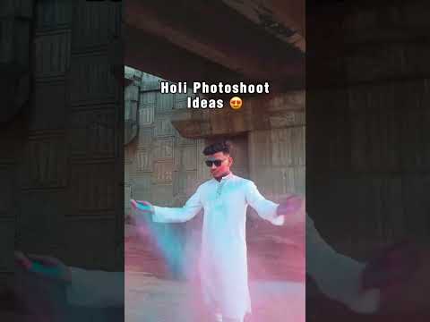 Amazing Holi Photoshoot Ideas 2023 #holispecial #photography #shorts