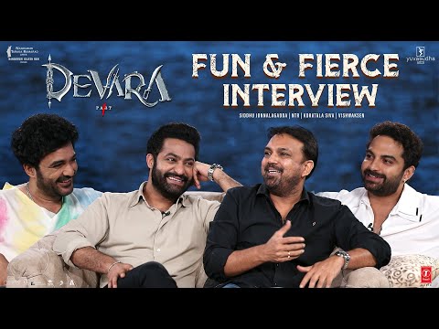 Fun & Fierce Full Interview #Devara | NTR, Koratala Siva, Siddhu Jonnalagadda, Vishwaksen | Sep27