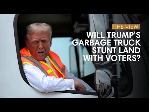 Will Trump's Garbage Truck Stunt Land With Voters? | The View