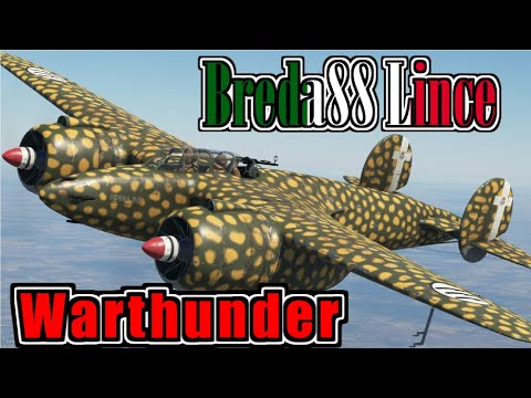 【ゆっくり実況】イタリア最速（だった）戦闘機「ブレダ88」【warthunder】