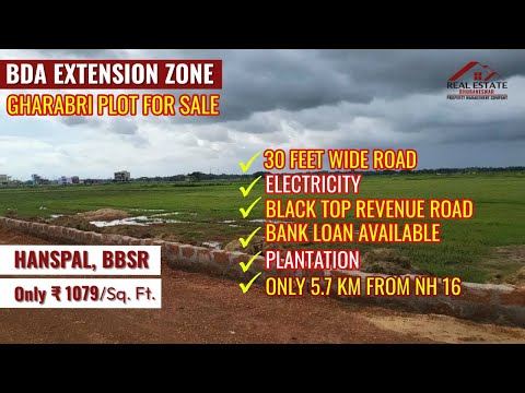 Ready To Move Low Cost Plot At Bhubaneswar Near Hanspal BDA Extension Area | Real Estate Bhubaneswar