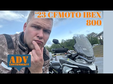 23 CFMOTO Ibex 800 ADV Bike Review and First Ride!