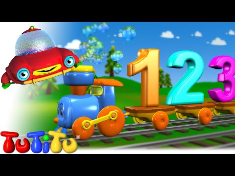 TuTiTu Numbers Train 🚂 Counting 1 to 10 🔢 Preschool learning 🚊Train Toy collection