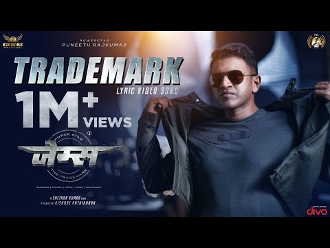 Trademark - Lyric Video Song (Hindi) | James | Puneeth Rajkumar | Chethan Kumar | Charan Raj