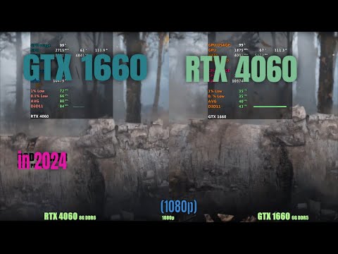 RTX 4060 vs GTX 1660