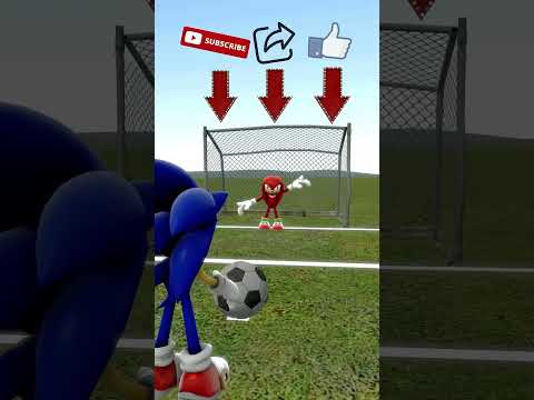 Sonic Becomes Messi and Ronaldo