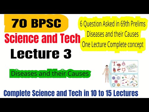 70 BPSC | LECTURE 3 OF SCIENCE AND TECH |