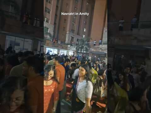 Navratri celebration in Amity University Noida ✨ #amityuniversity #amityuniversitynoida