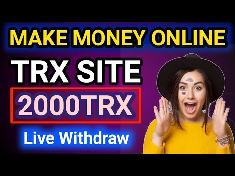 Trx mining Website Today ✅Best TRX Mining Application New