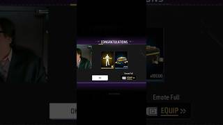 Finally I got the emote Craftland Level up Mission Complete Free fire ll Daddu_Gamer  #shorts