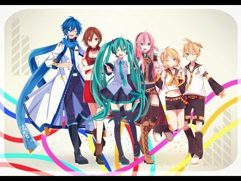 [Vocaloid x6] Ai Kotoba (Acapella) - Miku Rin Len Luka Meiko Kaito - THANKS FOR 100+ SUBSCRIBERS