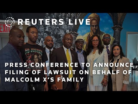 LIVE: Press conference to announce filing of lawsuit on behalf of Malcolm X’s family