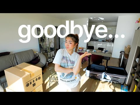 Move Out & Pack Up My ENTIRE Apartment In London w/ Me in 24hrs...