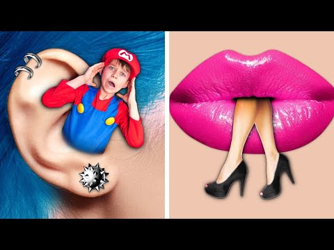 Super Mario In Real Life || Wednesday and Mario are Missing? Rich vs Broke Moments by Gotcha! Viral