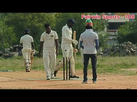 Vengai tournament first innings| Santhosh memorial vs Fairwins| 50 k |Quarter finals|#India#cricket