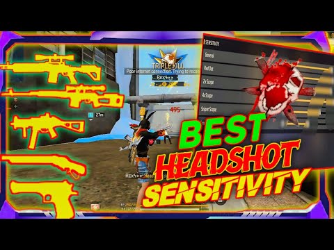 FREE FIRE ULTIMATE HEADSHOT SENSITIVITY 2024 | PERFECT SETTINGS FOR 2GB, 3GB, 4GB, 6GB RAM"