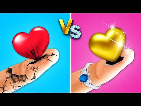 Rich vs Broke Girls | Expensive Gadgets vs Cheap DIY Hacks by Gotcha! Viral