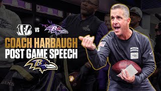 John Harbaugh Hands Out Game Balls After Baltimore's Win Over Bengals | Baltimore Ravens