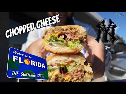 Eating a "NYC Chopped Cheese" in Orlando, FL - Orlando City Deli