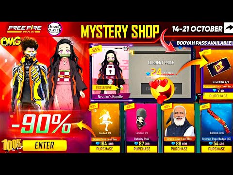 New mystery shop free fire 14 October 😍 | Mystery shop free fire Today | mystery shop full review