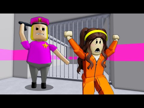 Escaping Barry's Cursed Police Girl - Roblox