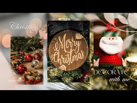 Christmas vlog: Decorate with me & baking adventure🧁🎄