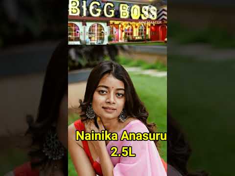 Bigg Boss Telugu 8 Contestants Remuneration|Bigg Boss 8 Telugu Promo #biggboss8telugu #bb8 #ytshorts