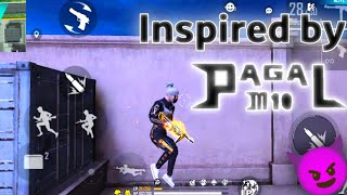 Best 3 finger custom hud in ff | Pagal m10 custom hud sensitivity 2022 | inspiration pagal m10