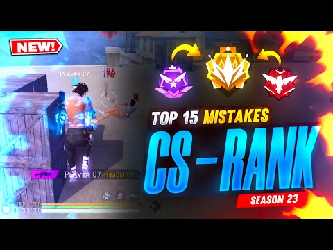 CS Rank Mistakes | CS Rank Tips and Tricks | Win Every CS Rank | CS rank push glitch | Player 07