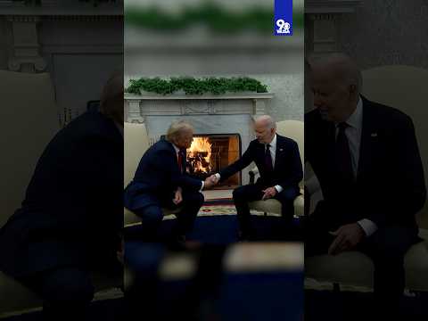 Trump meets with Biden in Oval Office