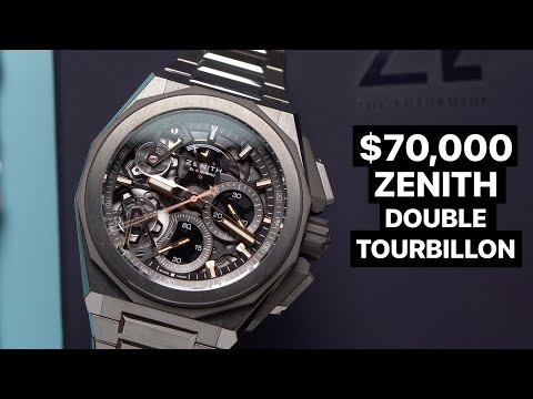 $70,000 DOUBLE Tourbillon Zenith Defy Extreme