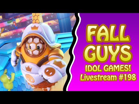 IDOL GAMES CHALLENGE! | Fall Guys Live Stream #198