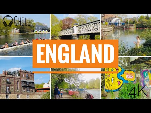 Virchual™ England: University rowing/ River Thames, Oxford. Exclusive travel n chill music channel